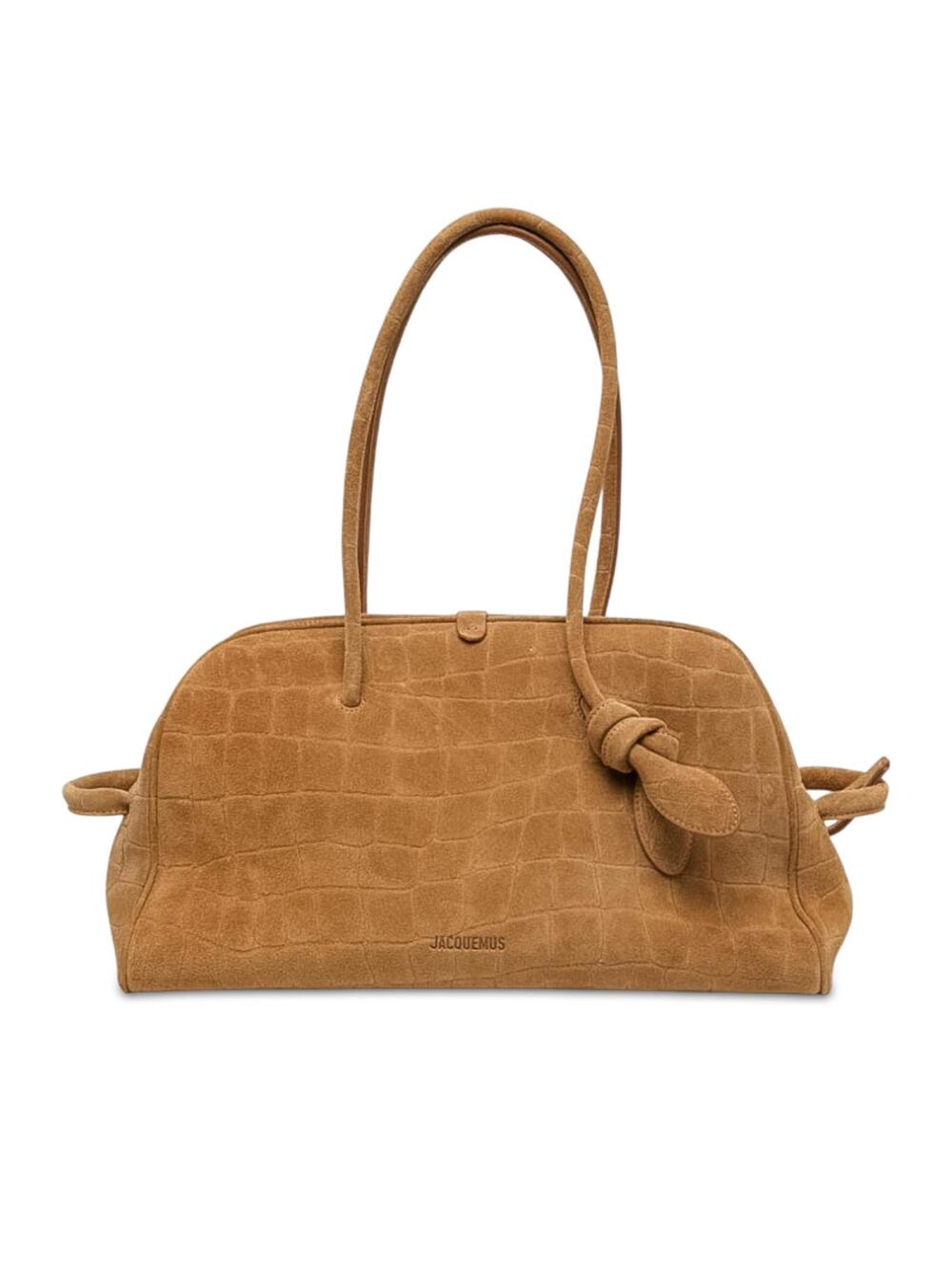 Jacquemus Croc Embossed Suede Le #368275J55B